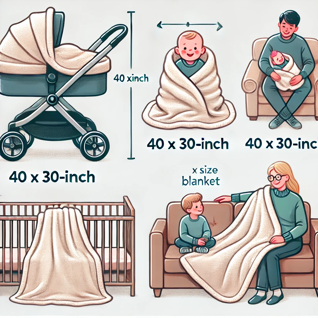 How Big Is a 40 x 30 Blanket