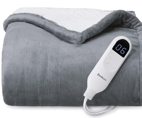 Bedsure Heated Blanket Electric Throw