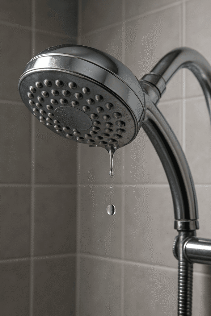 why is my shower head leaking