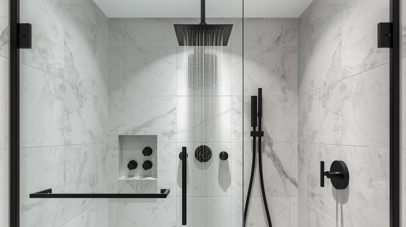 Matching fixtures to the glass hardware