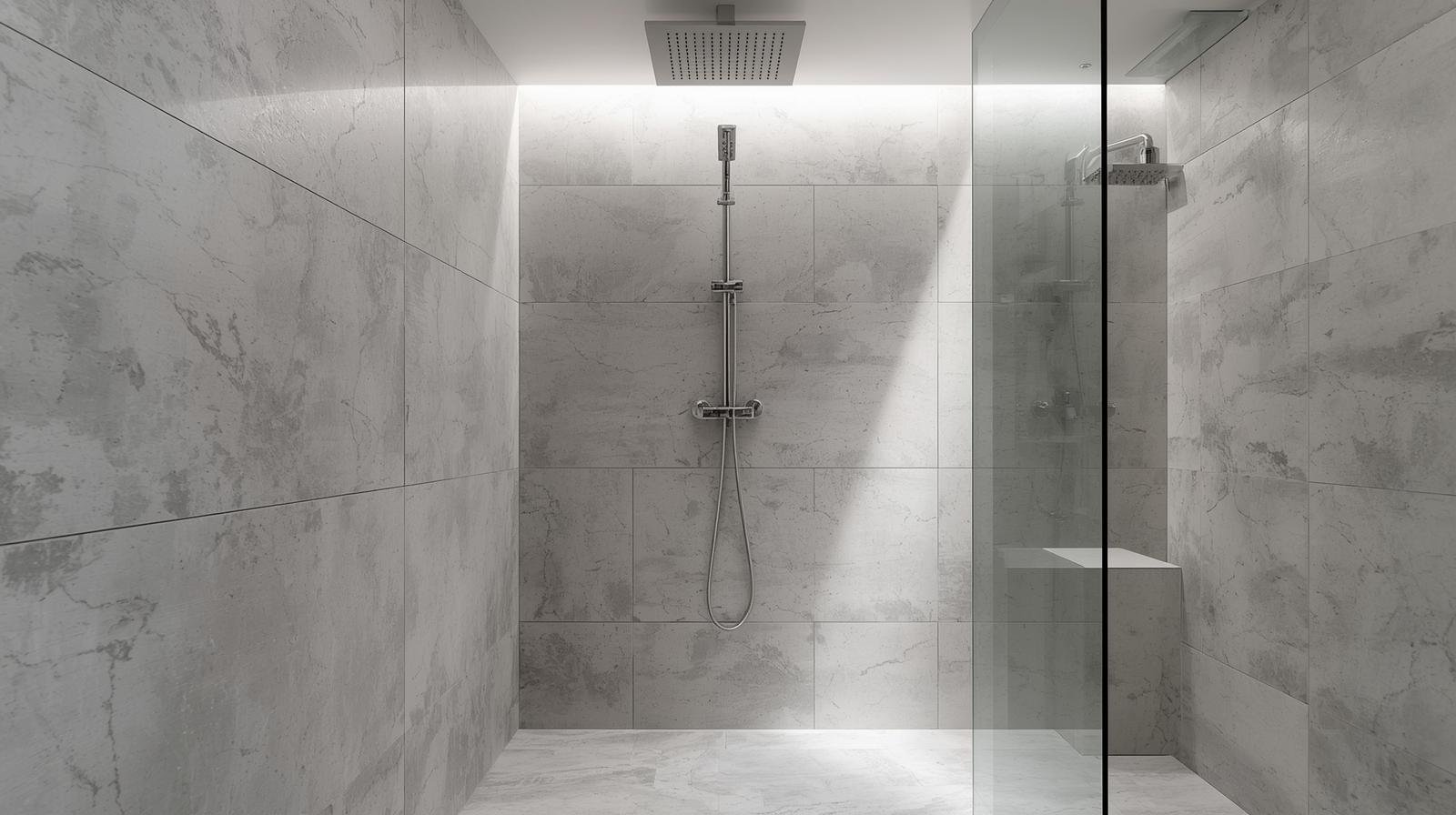 Wall-mounted shower controls