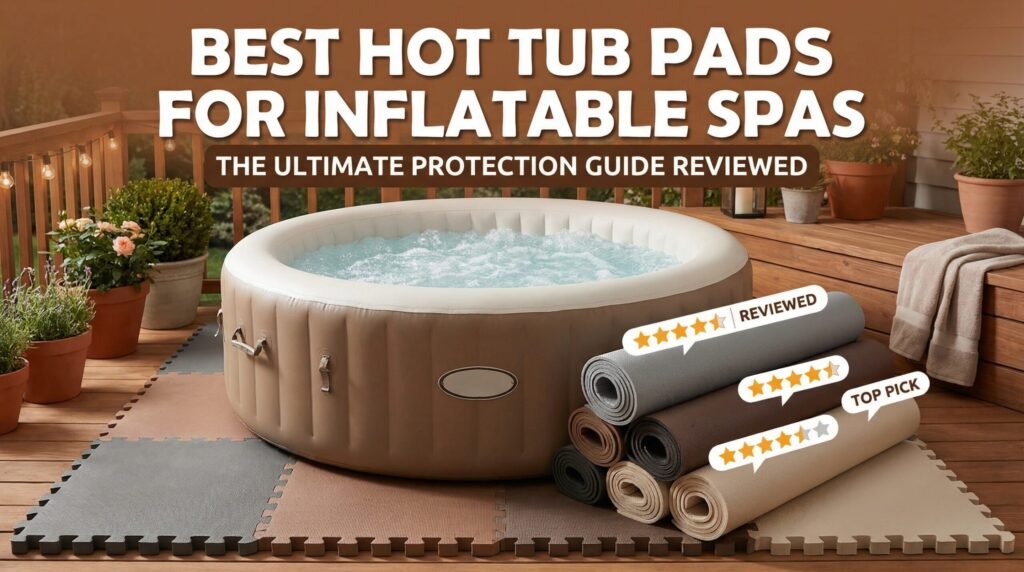 best hot tub pads
