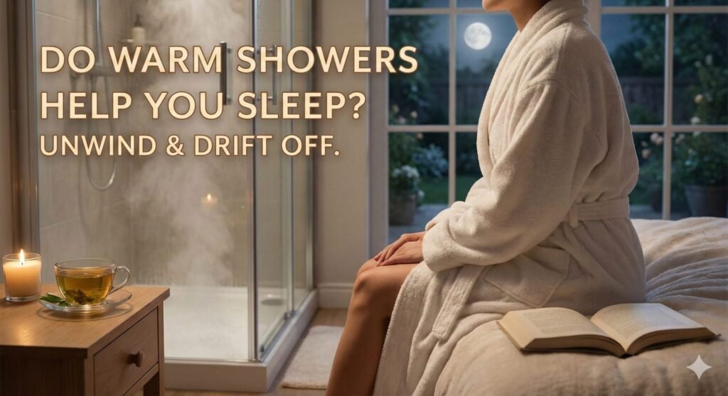 do warm showers help you sleep