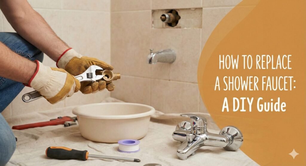 How to Replace a Shower Faucet: