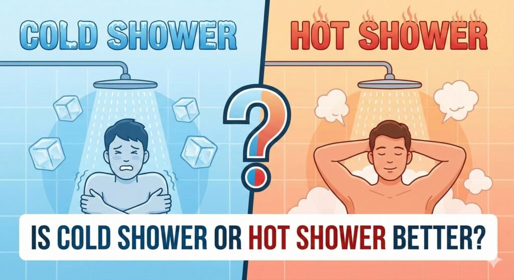 is cold shower or hot shower better