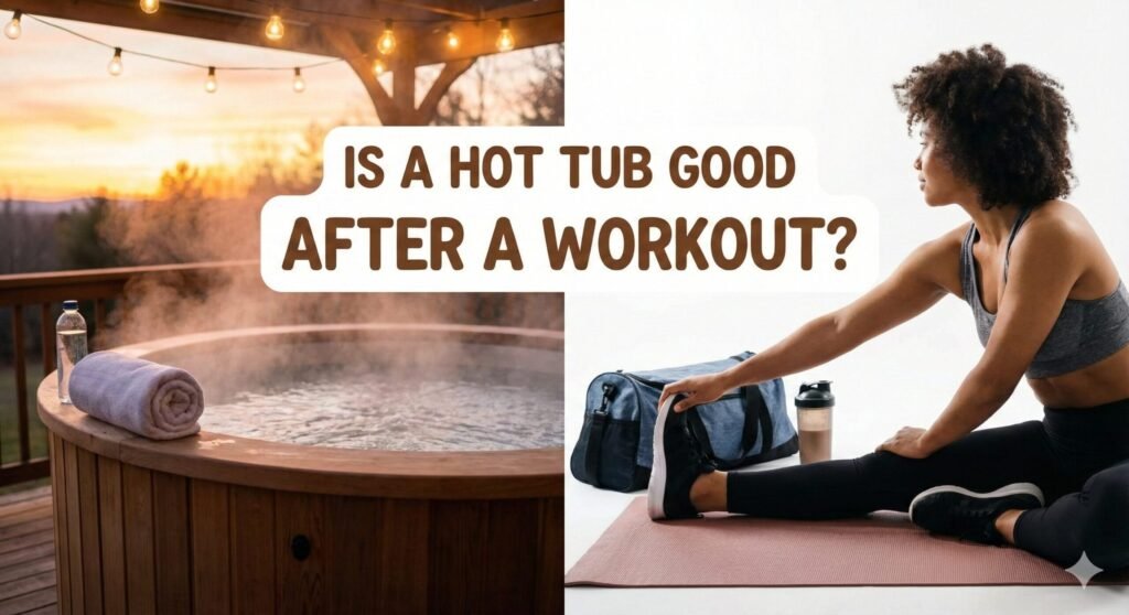 is hot tub good after workout