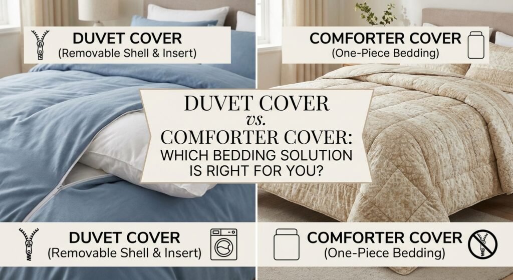 duvet cover vs comforter cover
