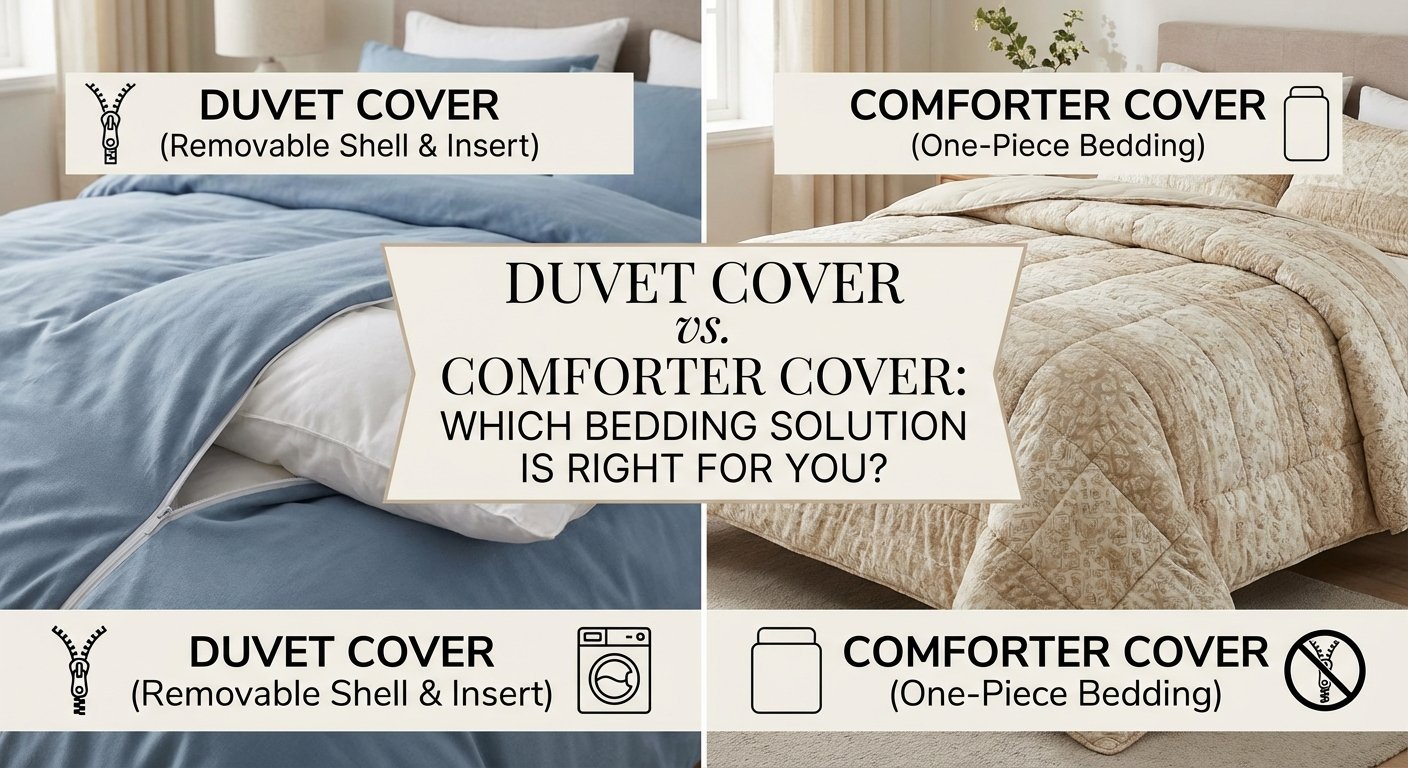 Duvet Cover vs. Comforter Cover