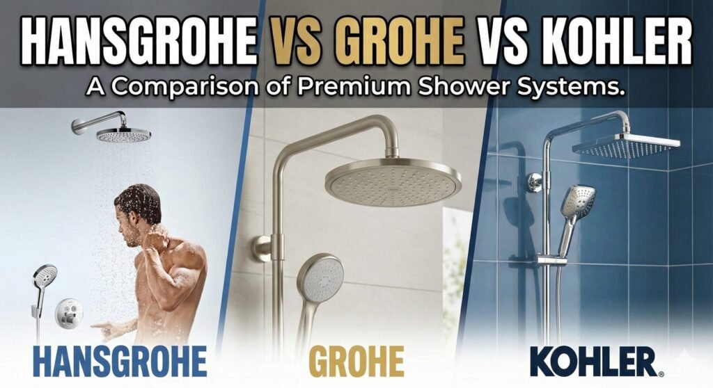 hansgrohe vs grohe vs kohler