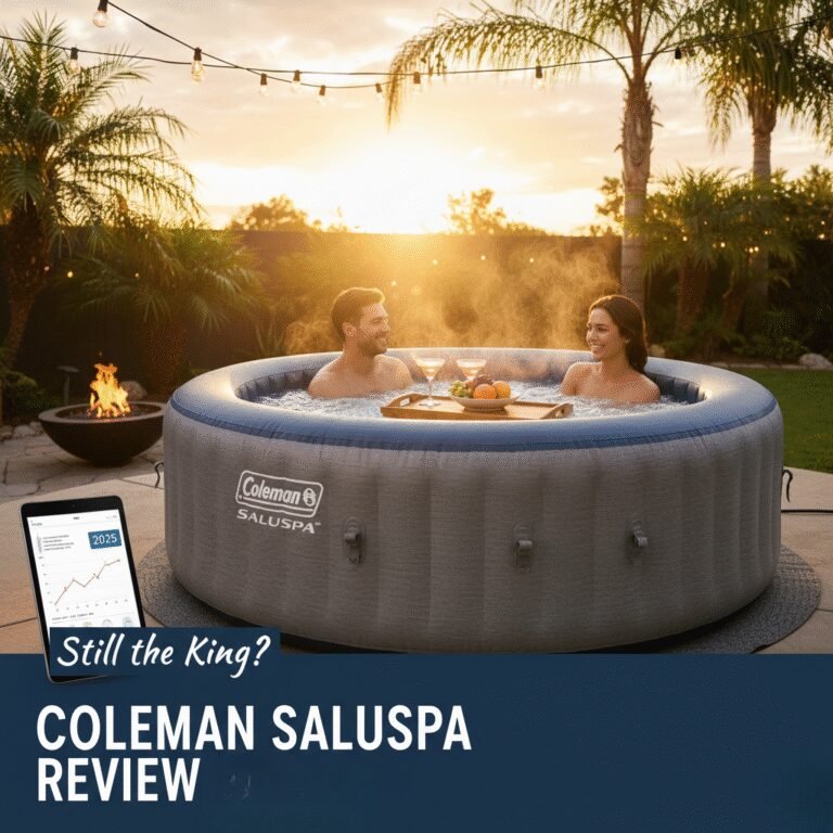 Coleman SaluSpa Heating Performance and Bubble System Test