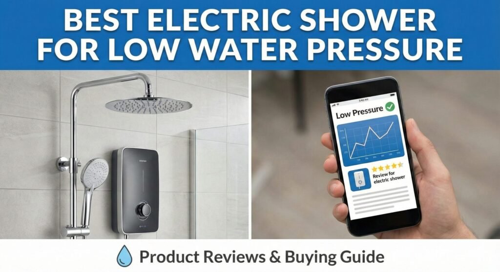 best electric shower for low water pressure