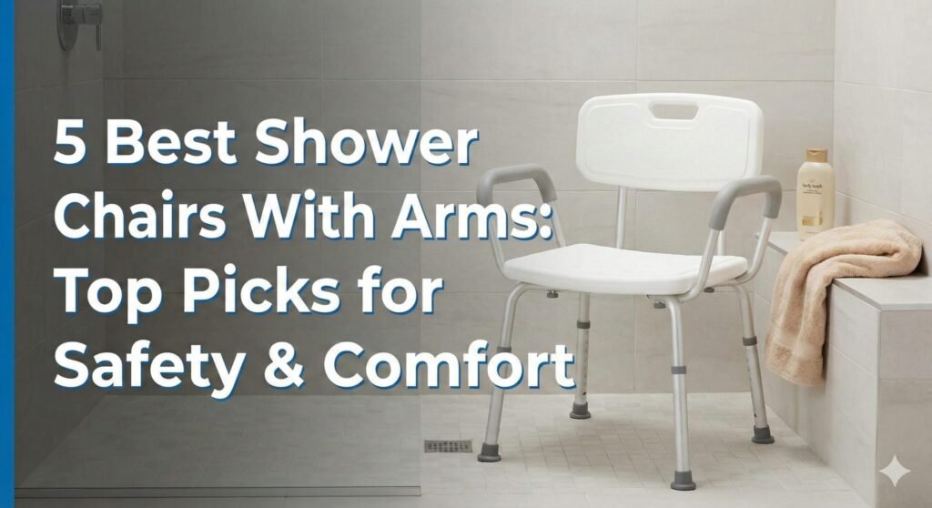 best shower chairs with arms