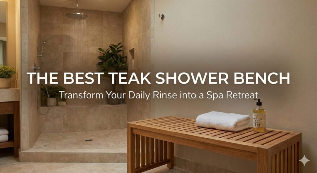best teak shower bench