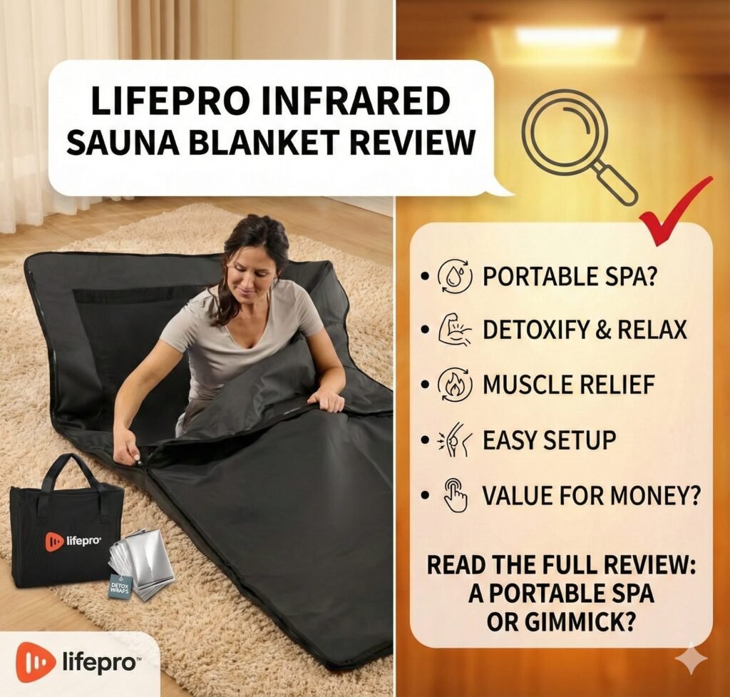 lifepro infrared sauna blanket reviews