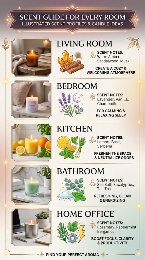 Best Candle Scents for Every Room in Your House (Science-Backed!)