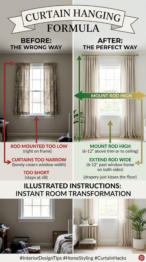 Window Treatment Guide: Curtains That Make Rooms Feel Cozy & Expensive